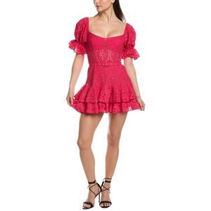 Charo Ruiz Ibiza Womens Jean Mini Dress, Pink